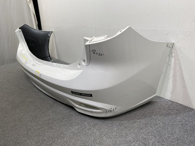 プレマシー/ラフェスタ CW/CWEAW/CWEFW/CWFFW 純正 リア バンパー C51350221 ホワイト パール マツダ(144906)