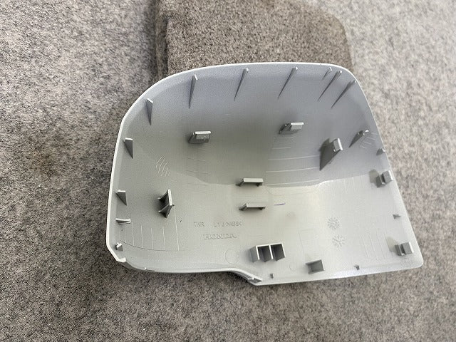 新車取り外し!N-WGN/NWGN/Nワゴン JH3/JH4 純正 左 ドアミラー カバー プレミアムサンライトホワイトパール NH902P ホンダ(144908)