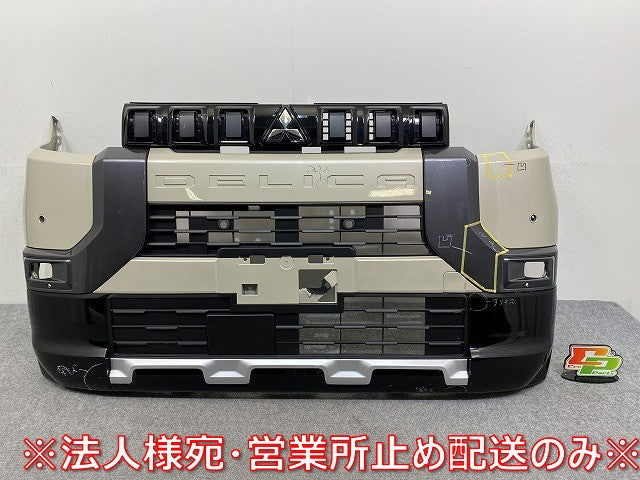 デリカミニ B34A/B35A/B37A/B38A 純正 フロントバンパー グリル付 62022 7NL-0 ナチュラルアイボリーメタリックXブラックマイカ(144919)