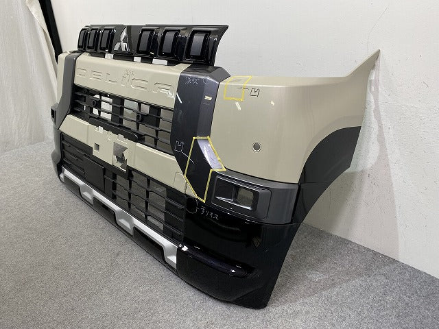 デリカミニ B34A/B35A/B37A/B38A 純正 フロントバンパー グリル付 62022 7NL-0 ナチュラルアイボリーメタリックXブラックマイカ(144919)