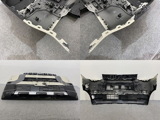 デリカミニ B34A/B35A/B37A/B38A 純正 フロントバンパー グリル付 62022 7NL-0 ナチュラルアイボリーメタリックXブラックマイカ(144919)