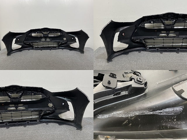 ヤリス KSP210/MXPA10/MXPA15 ハイブリッド/MXPH10/MXPH15 MXPH14/MXPH17 純正 フロントバンパー グリル付 52119-K0010 4V8 トヨタ(144937)