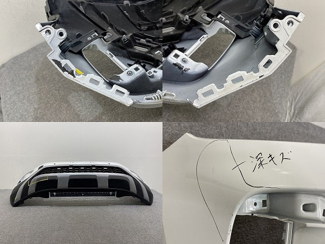 Tロック/T-ロック A1DFF/A1DPC 純正 フロント バンパー ロアグリル付 2GA807221 ピュアホワイト LC9A フォルクスワーゲン(144955)