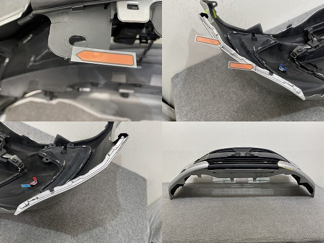ヤリス KSP210/MXPA10/15/HV/MXPH10/15 MXPH14/17 純正 フロント バンパー グリル付 52119-K0010/20/30 シルバー メタリック(144959)