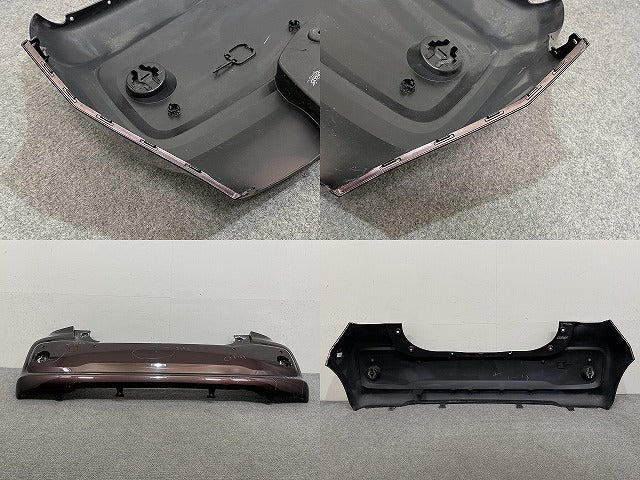 パッソ/ブーン M700A/M710A/M700S/M710S 純正 リア バンパー 52159-B1120/1230/1300 プラムブラウンクリスタルマイカ R59 トヨタ(144966)