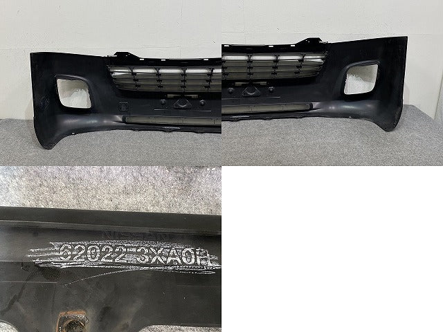 キャラバン NV350 標準 E26 純正 前期 フロント バンパー 62022 3XA0H 素地 日産(144977)