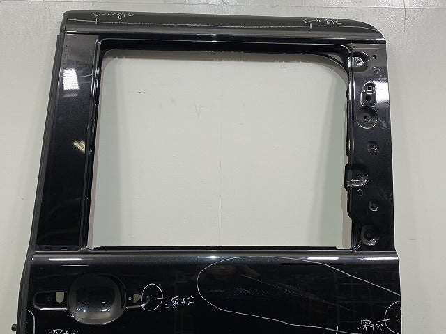 タント LA600S/LA610S 純正 左 リア スライド ドア ブラックマイカメタリック X07 ダイハツ(144979)