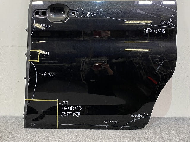 タント LA600S/LA610S 純正 左 リア スライド ドア ブラックマイカメタリック X07 ダイハツ(144979)