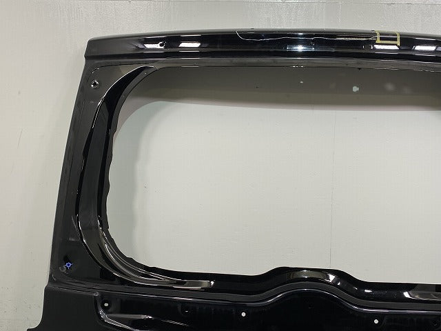 ノア NOAH Si 80系/ZRR80W/ZRR85W ハイブリッド/ZWR80W 純正 前期 リアゲート/バックドア/リアハッチ ブラック 202 トヨタ(144981)