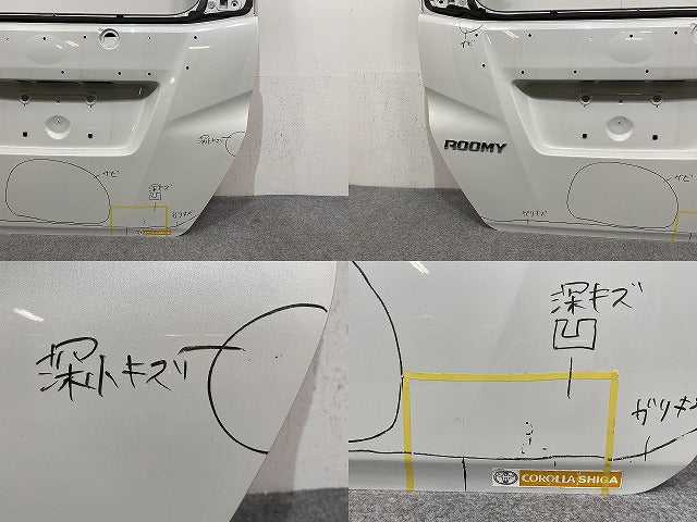 ルーミー/タンク/トール/ジャスティ カスタム M900A/M910A/M900S/M910S/M900F/M910F 純正 リアゲート/バックドア/67500-B1060(144984)