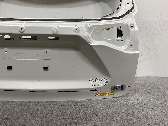 ヤリスクロス MXPB10/MXPB15/MXPJ10/MXPJ15 純正 リアゲート/バックドア/リアハッチ ホワイトパールクリスタルシャイン(144986)