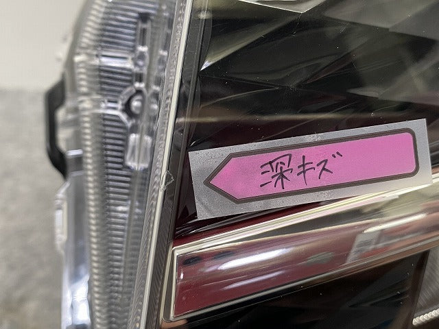 タント カスタム/シフォン カスタム LA650S/LA660S LA650F/LA660F 純正 後期 左 ヘッドライト/LED 刻印Z2 100-69096 81170-B2830(144989)