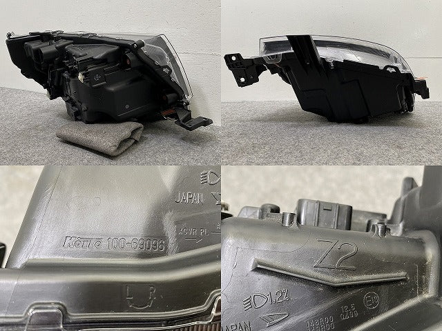 タント カスタム/シフォン カスタム LA650S/LA660S LA650F/LA660F 純正 後期 左 ヘッドライト/LED 刻印Z2 100-69096 81170-B2830(144989)
