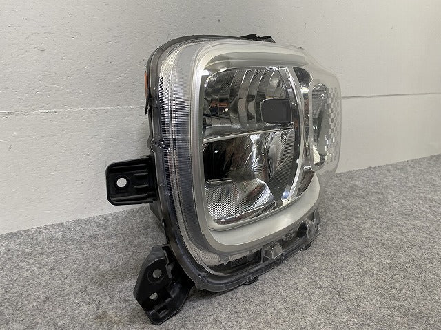 スペーシア/フレアワゴン MK53S/MM53S 純正 左 ヘッドライト/ランプ レベライザーLED 刻印DL ICHIKOH 1959/35300-79R10 スズキ(144990)
