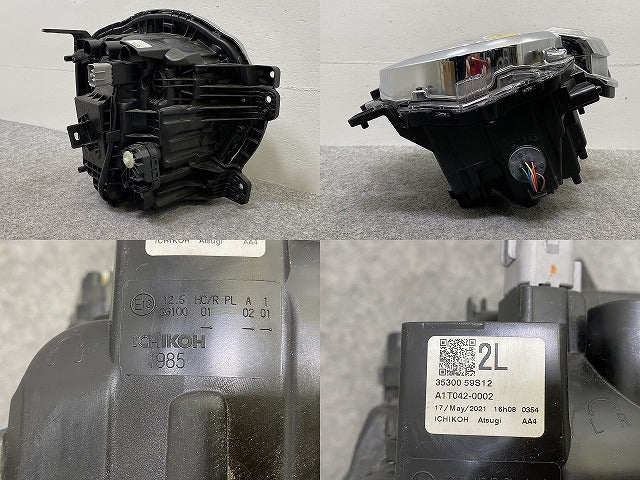 ハスラー/フレアクロスオーバー MR92S/MR52S MS92S/MS52S 純正 左 ヘッドライト/ランプ LED 刻印2L ICHIKOH 1985 35320-59S14(144991)