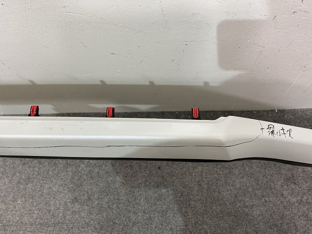 新車取り外し!アルファード 40系/AGH40W/45/AAHH40W/45 純正 ロア フロント ガーニッシュ 53105-V2021-A0 ホワイトパール 089(145006)