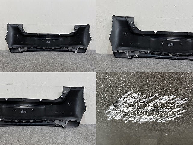 ムーヴ キャンバス/キャンパス セオリー LA850S/LA860S 純正 リア バンパー 52159-B2C50/60 スムースグレーマイカメタリック S42(145008)