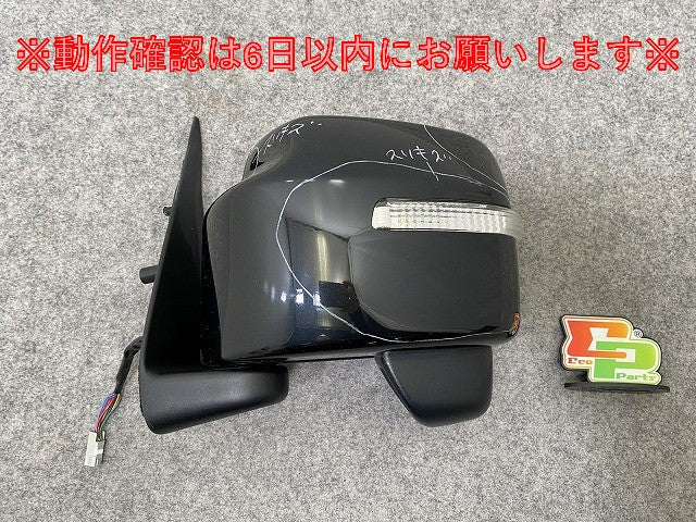 ジムニー JB64W 左 ドアミラー 8線 ウインカー付 ishizaki 045367/W0900 ブルーイッシュブラックパール3 ZJ3 スズキ(145024)