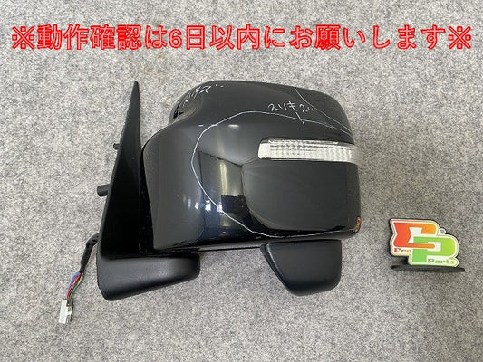 ジムニー JB64W 左 ドアミラー 8線 ウインカー付 ishizaki 045367/W0900 ブルーイッシュブラックパール3 ZJ3 スズキ(145024)