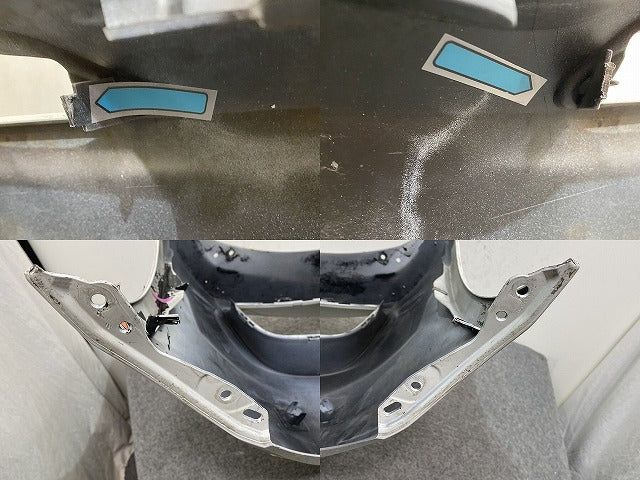 5シリーズ Mスポーツ F10/F11 純正 フロント バンパー 5111 7905239 190174-12 ホワイト ソリッド BMW(145028)
