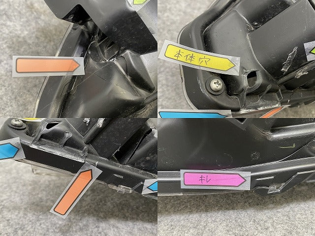 ジャンク!セレナ/ハイウェイスター C27/GFC/GFNC 純正 前期 右 ヘッドライト/ランプ LED レベライザー 刻印Z KOITO 100-23721(145032)