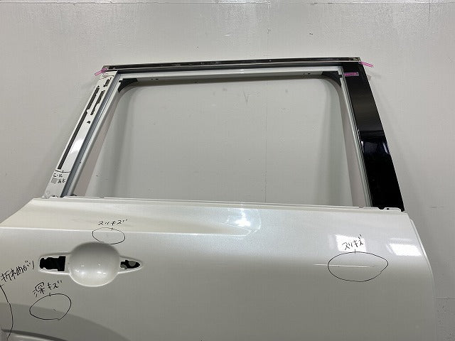 エクストレイル/X-TRAIL T33/SNT33 純正 右 リア ドア プリズムホワイト QBE 日産(145048)