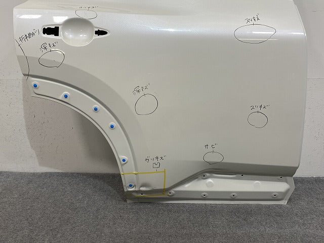 エクストレイル/X-TRAIL T33/SNT33 純正 右 リア ドア プリズムホワイト QBE 日産(145048)