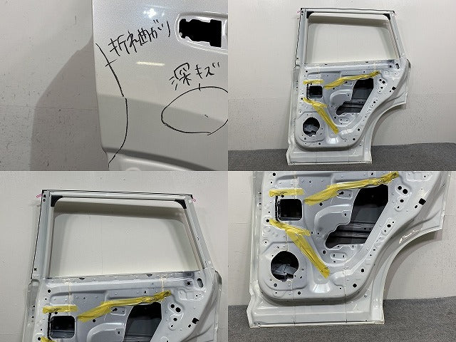 エクストレイル/X-TRAIL T33/SNT33 純正 右 リア ドア プリズムホワイト QBE 日産(145048)