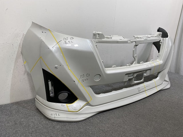 ルーミー/ジャスティ M900A/M910A/M900F/M910F 純正 前期 フロント バンパー スポイラー付 52119-B1350/60 パールホワイトIII W24(145061)
