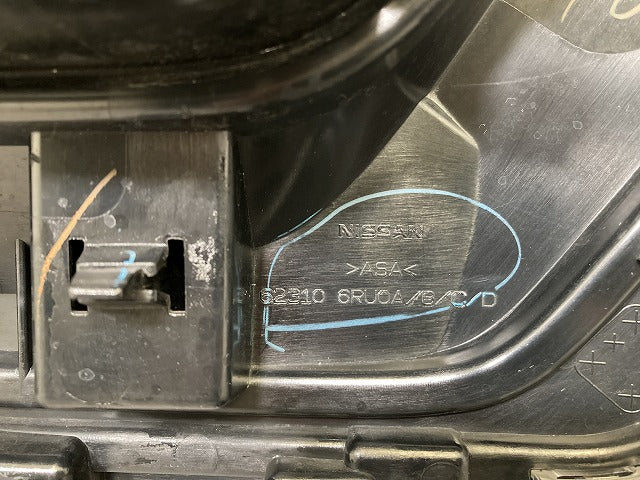 エクストレイル/X-TRAIL T33/SNT33 純正 フロント グリル/ラジエーターグリル 62310 6RU0A/B/C/D ブラック メタリック 日産(145083)