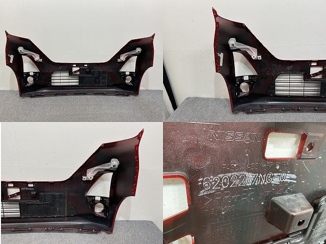 ルークス ハイウェイスター B44A/B45A/B47A/B48A 純正 前期 フロント バンパー 62022 7NG-0 スパークリングレッドメタリック NBR(145085)