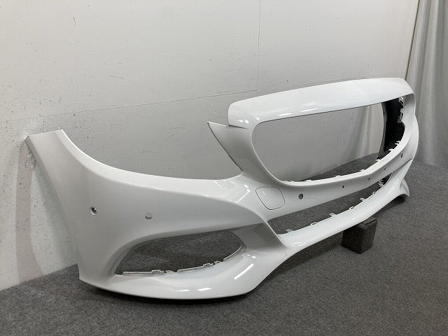 Cクラス W205 純正 前期 フロント バンパー A205 885 01 25 ポーラーホワイト 149 メルセデスベンツ(145086)