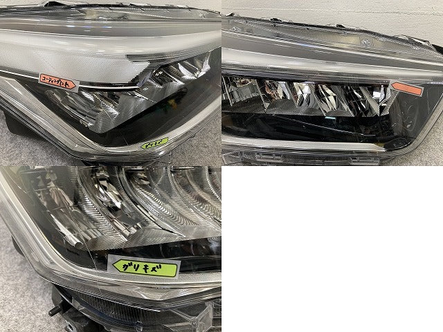 ライズ A200A/A210A/A201A/A202A 純正 後期 右 ヘッドライト/ランプ レベライザーLED ICHIKOH 1991 81110-B1710 トヨタ(145093)