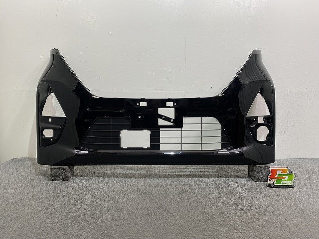 ルークス ハイウェイスター B44A/B45A/B47A/B48A 純正 前期 フロント バンパー グリル付 62022 7NG-0 ブラックパール GAS 日産(145095)