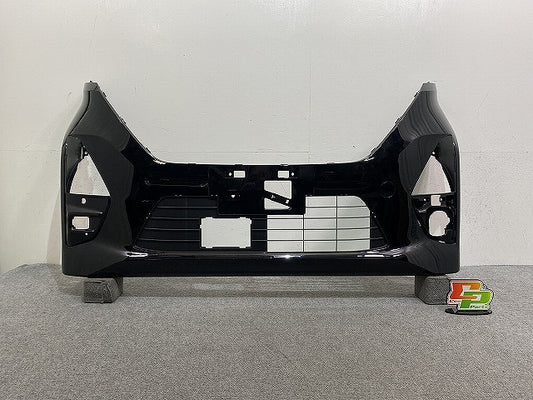 ルークス ハイウェイスター B44A/B45A/B47A/B48A 純正 前期 フロント バンパー グリル付 62022 7NG-0 ブラックパール GAS 日産(145095)