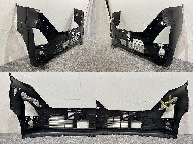 ルークス ハイウェイスター B44A/B45A/B47A/B48A 純正 前期 フロント バンパー グリル付 62022 7NG-0 ブラックパール GAS 日産(145095)