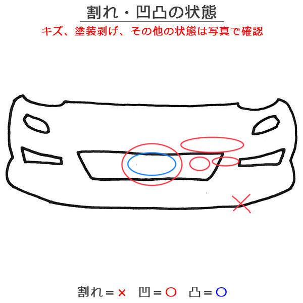 ヤリスクロス MXPB10/MXPB15 ハイブリッド/MXPJ10/MXPJ15 純正 フロント バンパー グリルスポイラー付 52119-52B90 ホワイト(145098)