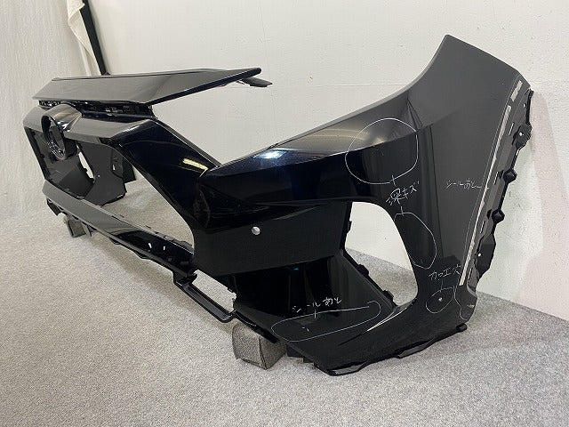 RAV4 ラブ4 MXAA52/MXAA54/AXAH52/AXAH54 純正 フロント バンパー アティチュードブラックマイカ 218 トヨタ(145103)