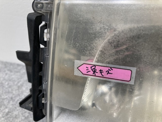 ミニキャブ/クリッパー U61T/U62T/U61V/U62V/U71V/U72V 純正 後期 左 ヘッドライト/ランプ ハロゲン 刻印A STANLEY W0736 L(145107)
