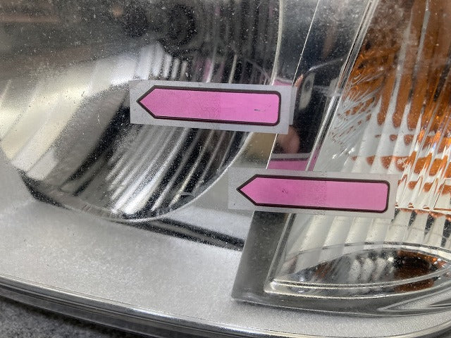 ミニキャブ/クリッパー U61T/U62T/U61V/U62V/U71V/U72V 純正 後期 左 ヘッドライト/ランプ ハロゲン 刻印A STANLEY W0736 L(145107)
