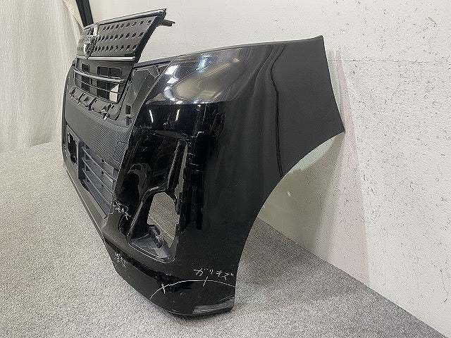 デイズ ルークス B21A 純正 後期 フロント バンパー ロアグリルグリル付 6400H424ZZ ブラックパール CAN 日産(145120)