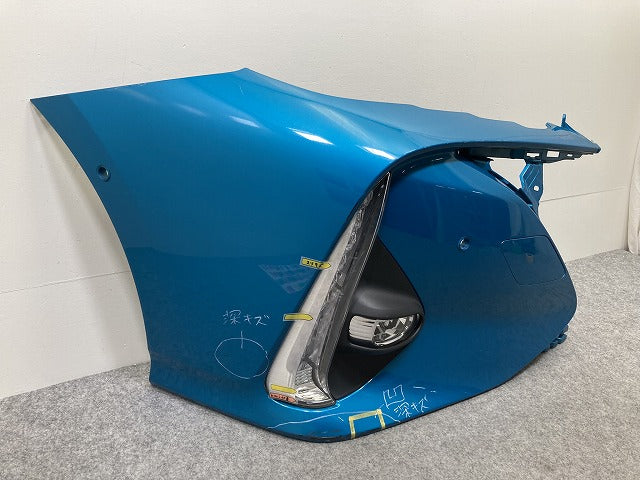 プリウス PHV ZVW52 純正 右 フロント バンパー 52112-47090 スピリテッドアクアメタリック 791 トヨタ(145134)