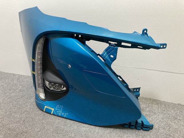 プリウス PHV ZVW52 純正 右 フロント バンパー 52112-47090 スピリテッドアクアメタリック 791 トヨタ(145134)