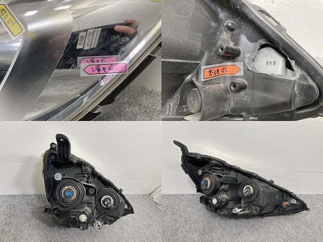 ジャンク!アクア/AQUA NHP10 純正 中期 左 ヘッドライト/ランプ LED レベライザー 刻印A KOITO 52-291 トヨタ(145138)