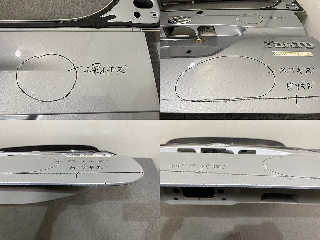 タント LA600S/LA610S 純正 リアゲート/バックドア/リアハッチ 内張り付 67500-B2342 ブライトシルバーメタリック S28 ダイハツ(145165)