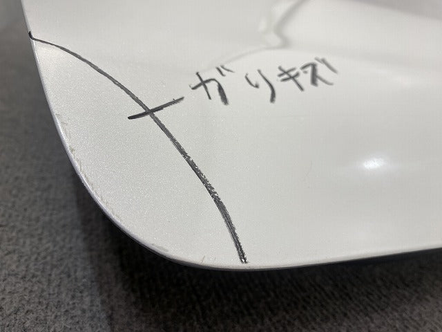 マーチ K13 純正 左 フロント ドア バイザー付 ブリリアントホワイトパール QAB 日産(145167)