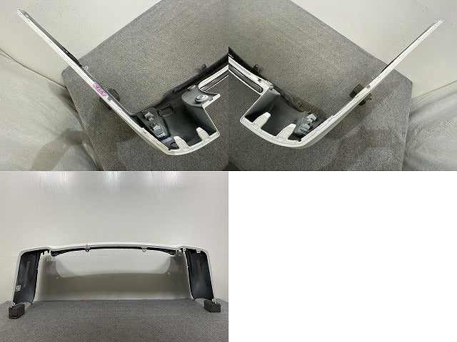 ヴォクシー/ノア Si/ZS 80系/ZRR80W/ZRR85W ハイブリッド/ZWR80W 純正 前期/後期 リア バンパー 52159-28630 ホワイトパール 070(145172)