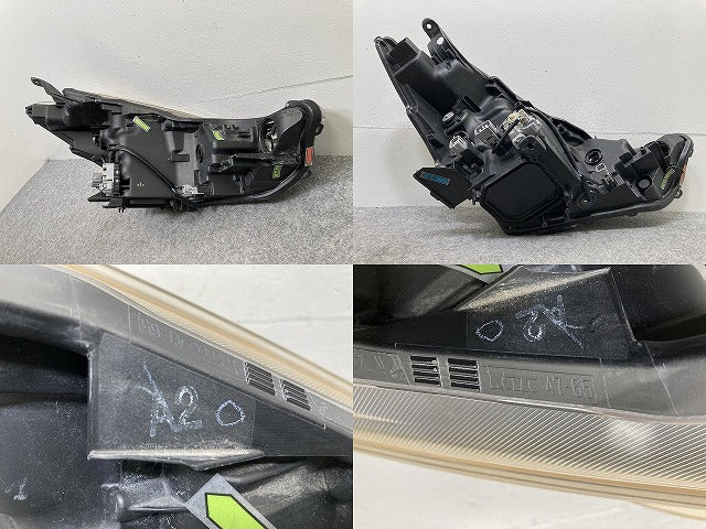 プリウスα/アルファ ZVW40W/ZVW41W 純正 後期 左 ヘッドライト/ランプ LED レベライザー 刻印A2 KOITO 47-65 トヨタ(145174)