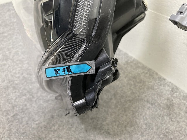 ミライース LA350S/LA360S 純正 左 ヘッドライト/ランプ LED レベライザー KOITO 100-69042 81170-B2680 ダイハツ(145182)