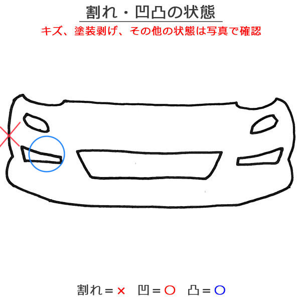 オデッセイ アブソルート/RB1/RB2 純正 後期 フロント バンパー 71101-SFEW-R000 スーパープラチナメタリック NH704M ホンダ(145190)